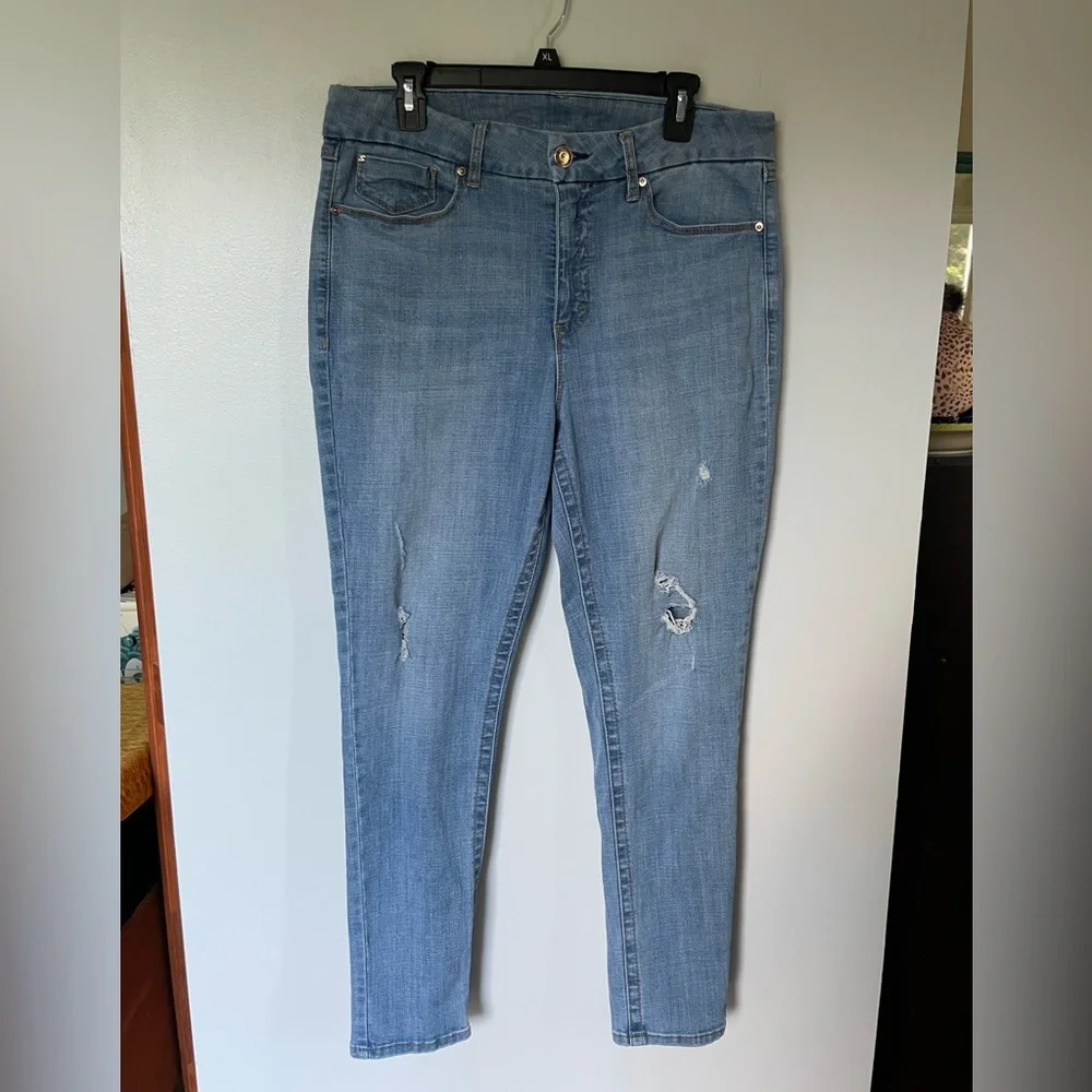 Seven7 Jeans, Size 16, Distressed - Picture 1 of 9